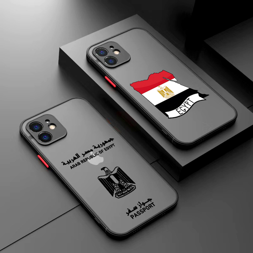 Travel Accessories Egypt - Coque de téléphone passeport égyptien, étui