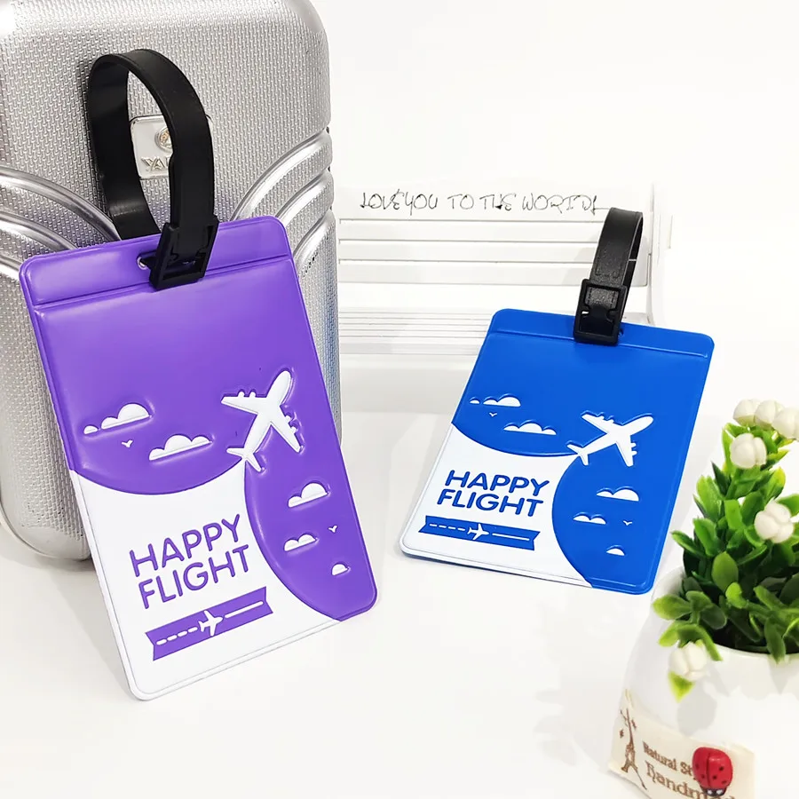 Quality Travel Accessories - Lot de 2 étiquettes à bagages