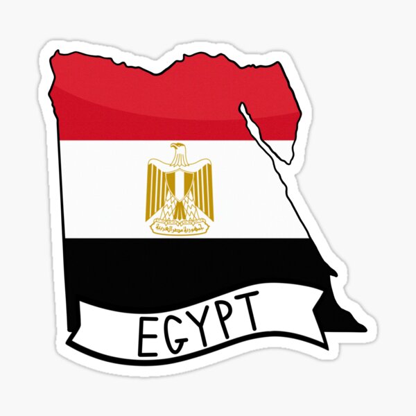 Travel Accessories Egypt - Autocollant carte éma enne avec sensation,