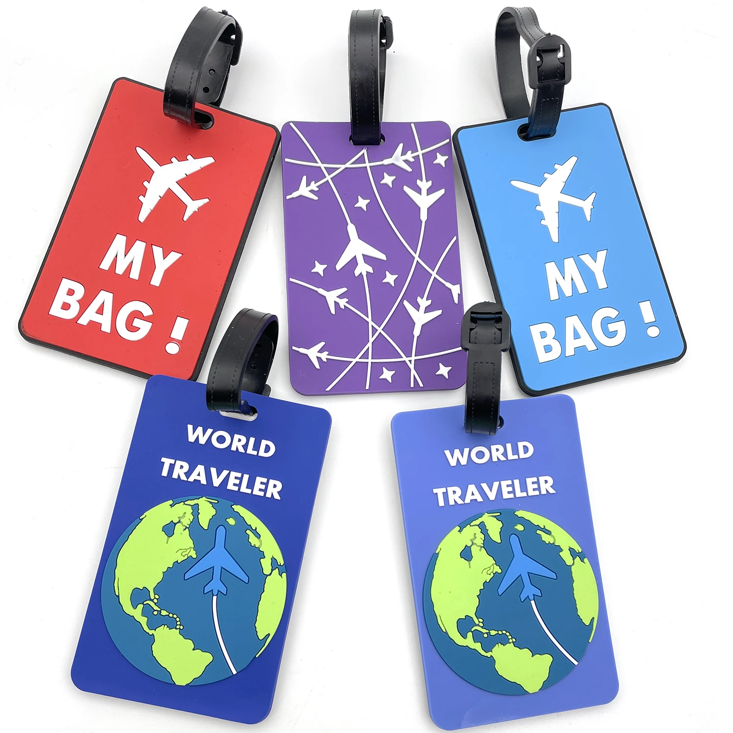 Étiquette de bagage en silicon - Travel Accessories Plane avis et prix