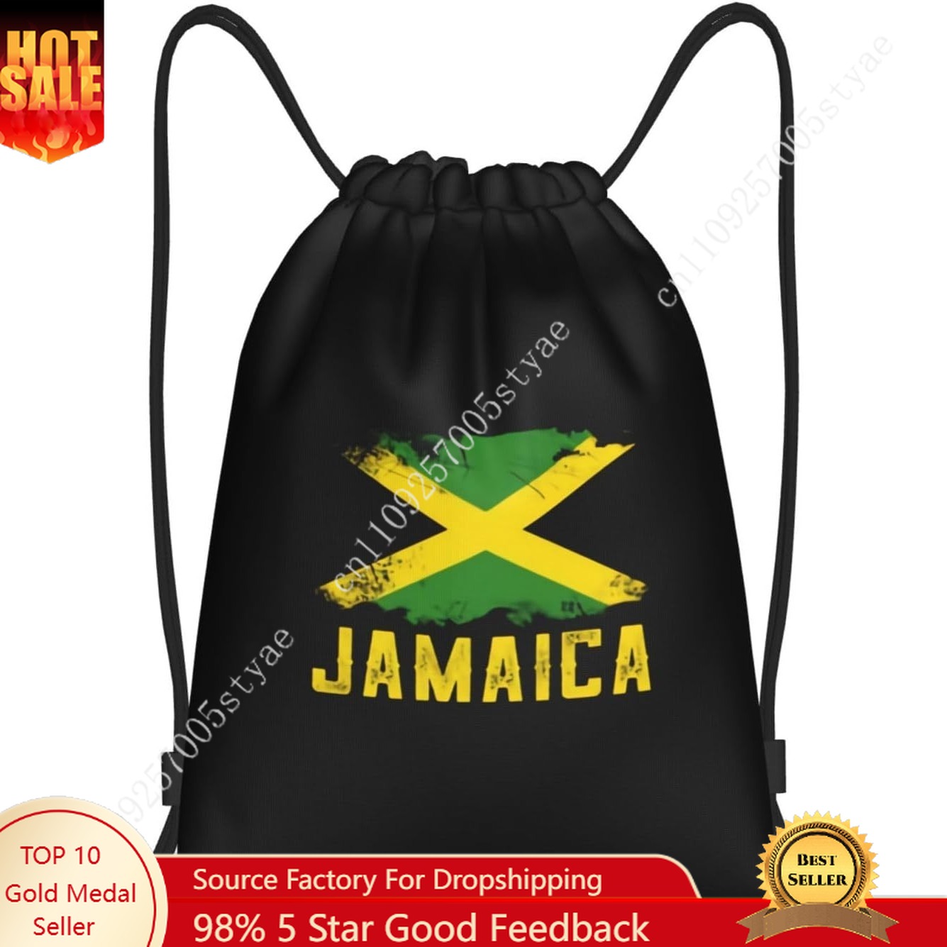 Sac à cordon drapeau de la jam - Travel Yoga Accessories avis et prix