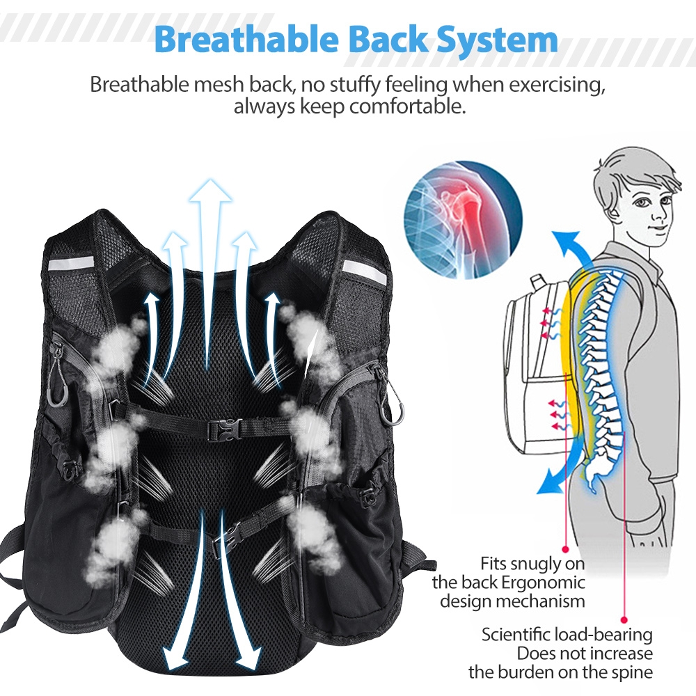 Sac à dos de course avec sac d - Hydration Pack Backpack avis et prix