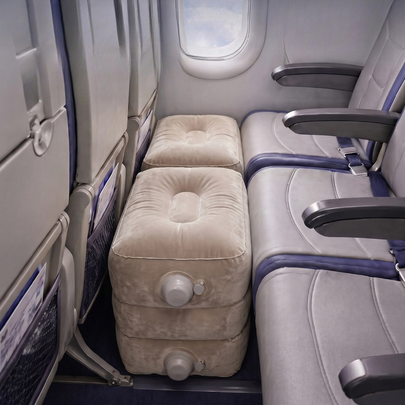 Repose-pieds gonflable pour vo - Travel Accessories Long Flight avis et prix
