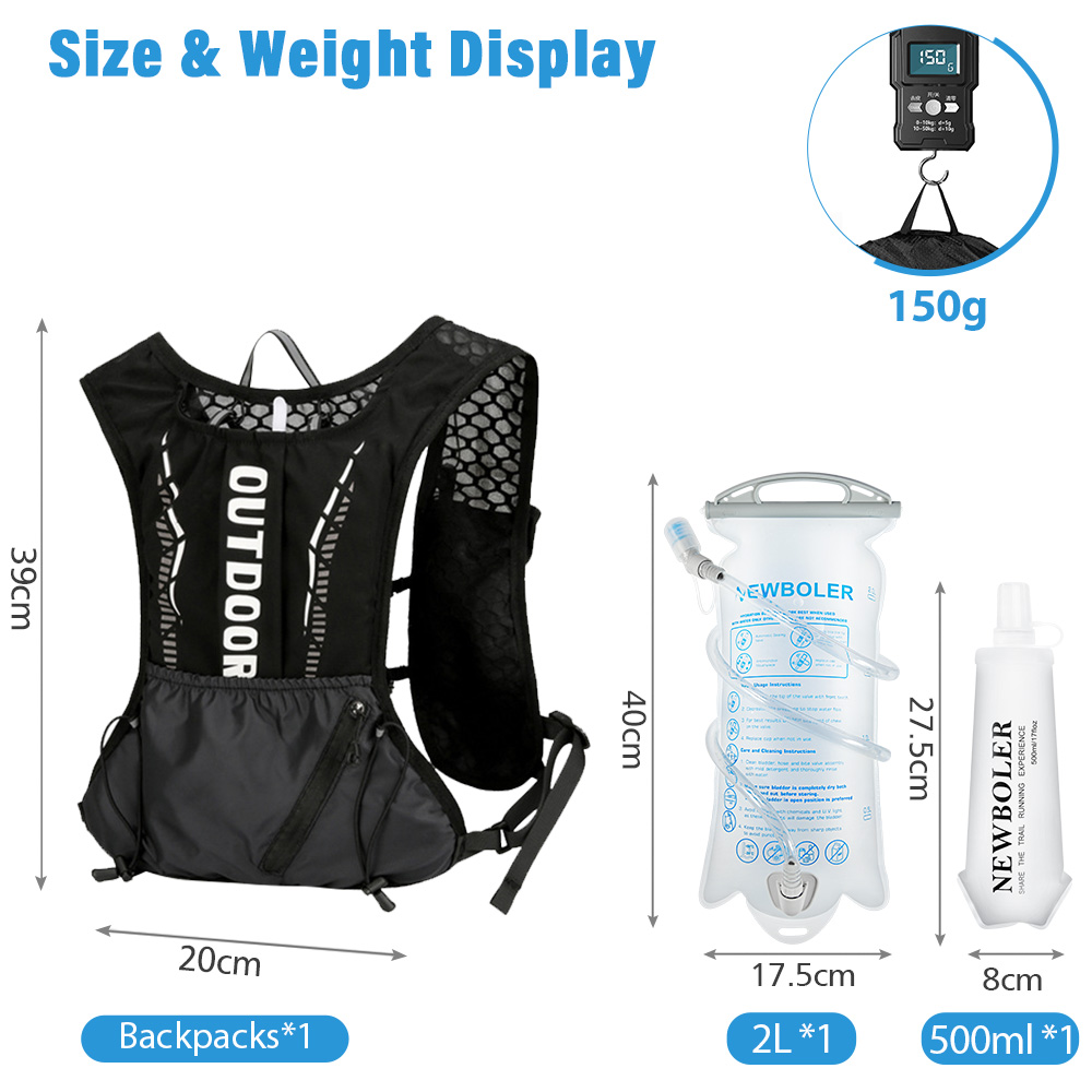 NEWBOLER Sports de plein air s - Hydration Pack Backpack avis et prix