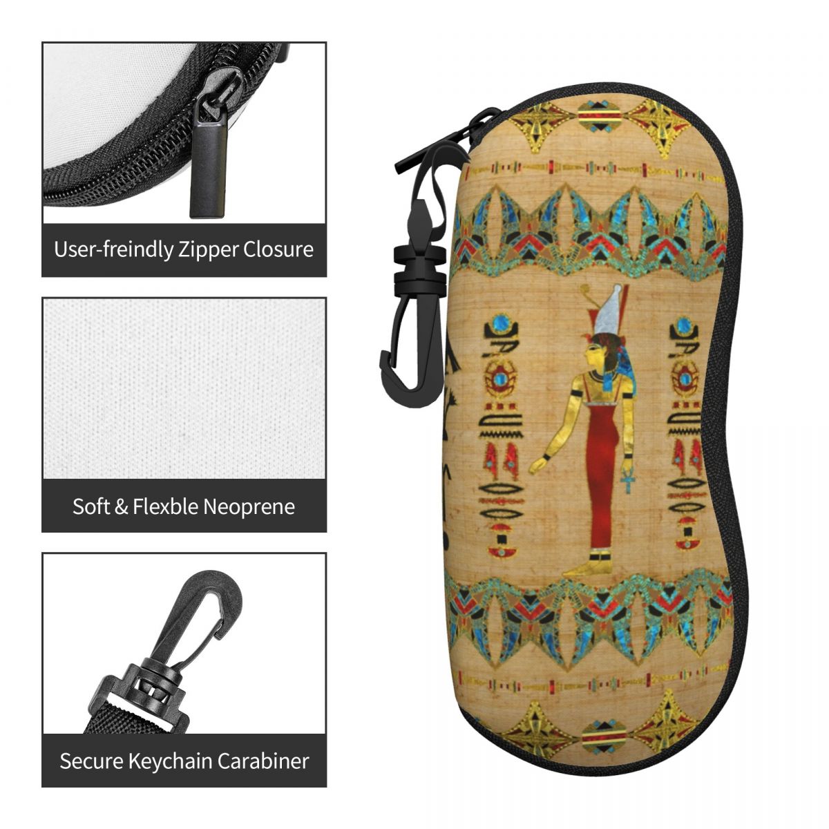 Étui à lunettes personnalisé a - Travel Accessories Egypt avis et prix