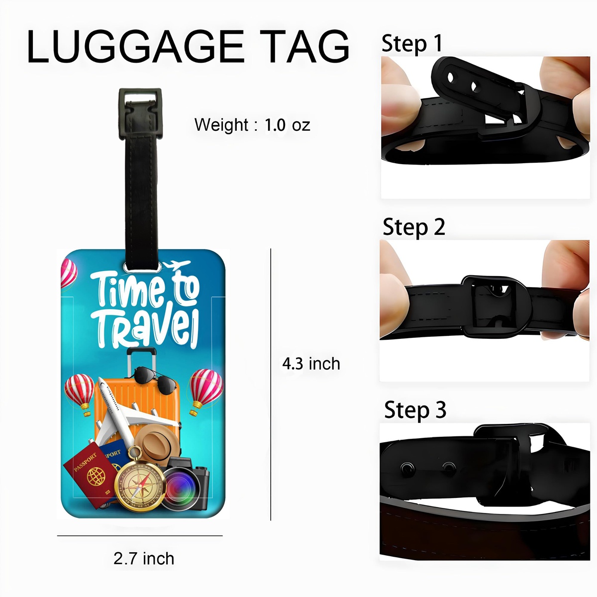 Étiquette de bagage de voyage  - Travel Accessories Plane avis et prix